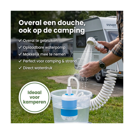 AquaFlow™ Draagbare Waterpomp Kit