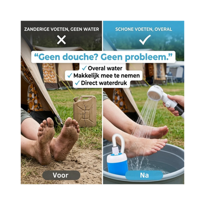 AquaFlow™ Draagbare Waterpomp Kit