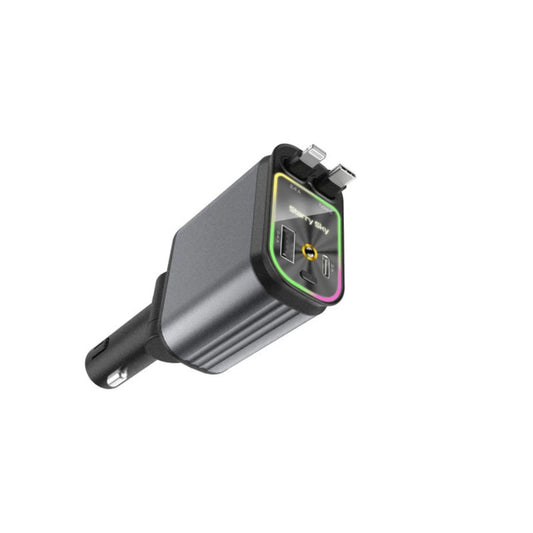 AutoCharge 120W 4-in-1 Lader – Super-Snel, RGB Sterrenhemel