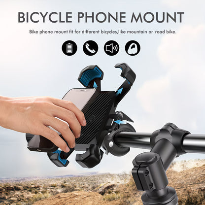 360° Fiets Telefoonhouder – Universele Stuurhouder met Anti-Slip Grip